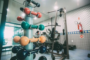 Fitness facility - Atobá Praia Hotel (Balneário Camboriú)