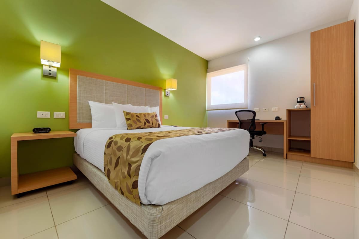 Premium bedding, in-room safe, desk, blackout curtains