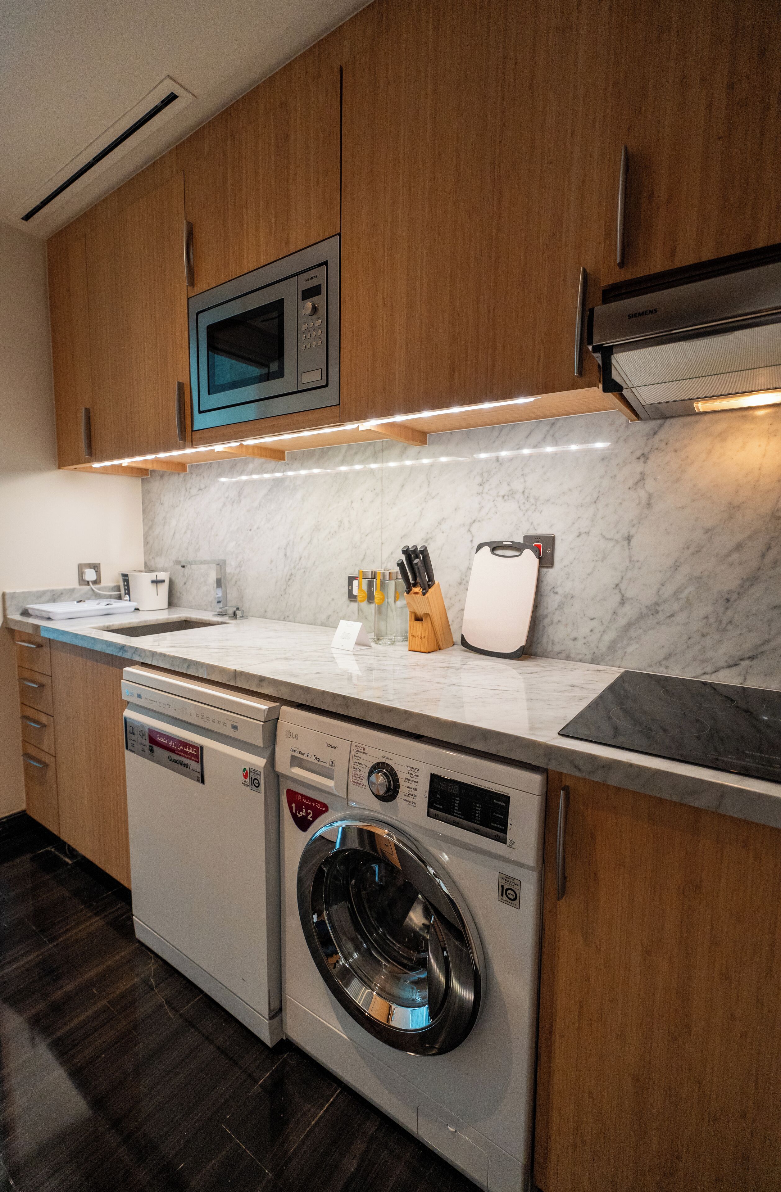 presidential suite, 1 king bed, club millésime access (burj khalifa view) | private kitchen | espresso maker, coffee/tea maker, electric kettle