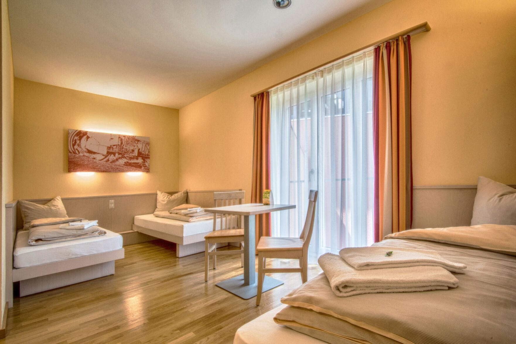 Wifi gratis y ropa de cama 