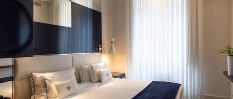 Minibar, in-room safe, desk, laptop workspace