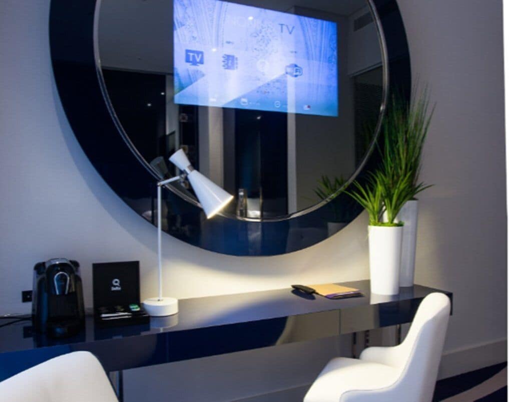 minibar, in-room safe, desk, laptop workspace