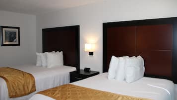 Standard Room, 2 Queen Beds | Desk, iron/ironing board, free WiFi