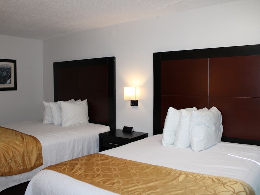 Standard Room, 2 Queen Beds | Desk, iron/ironing board, free WiFi