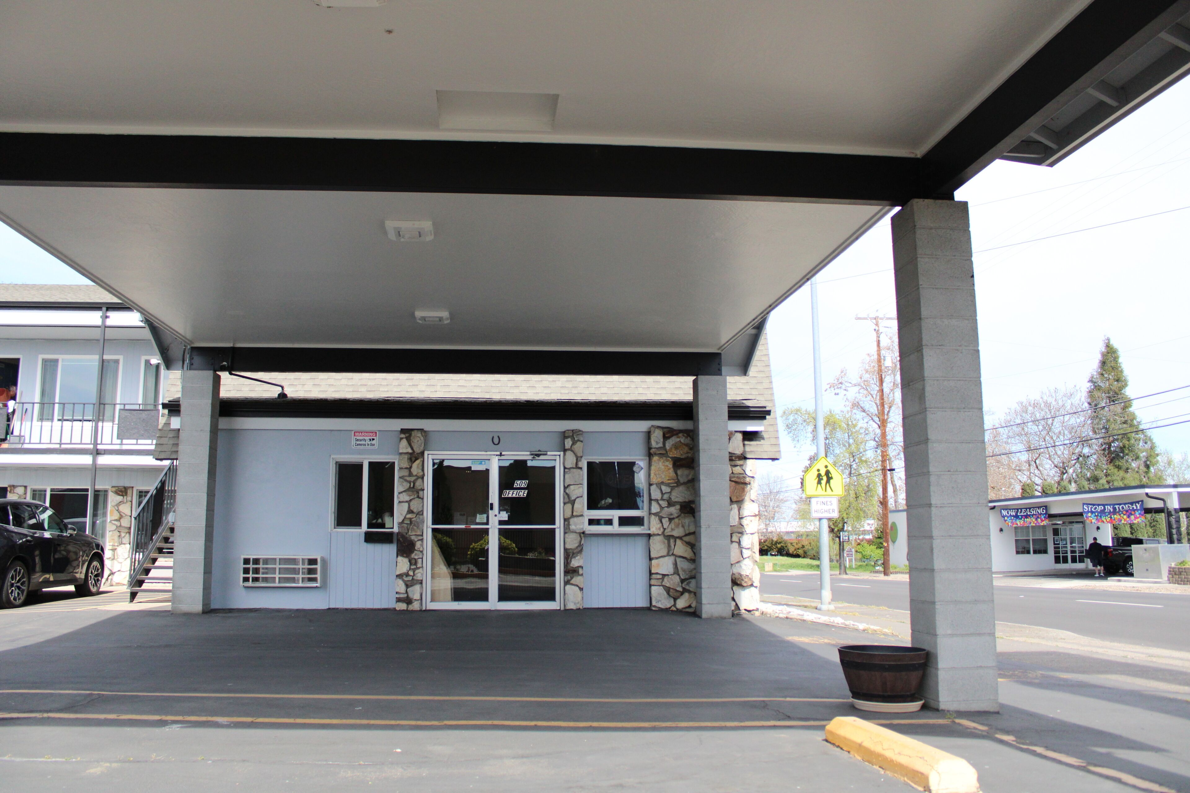 Fachada de la propiedad