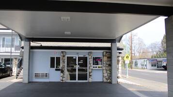 Fassade der Unterkunft