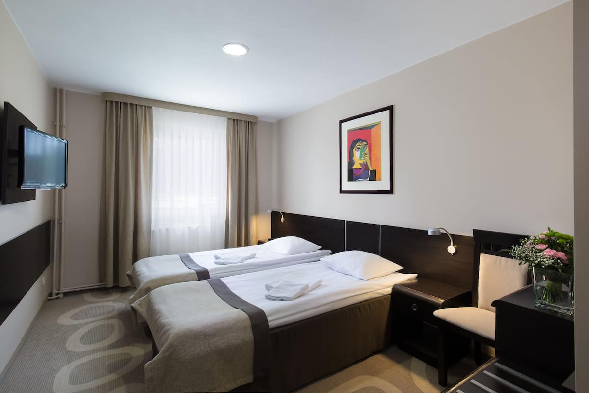 standard twin room | 1 bedroom, desk, iron/ironing board, rollaway beds