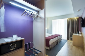 Premium bedding, minibar, in-room safe, desk