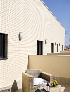 Chambre Exécutive, terrasse | Vue de la chambre