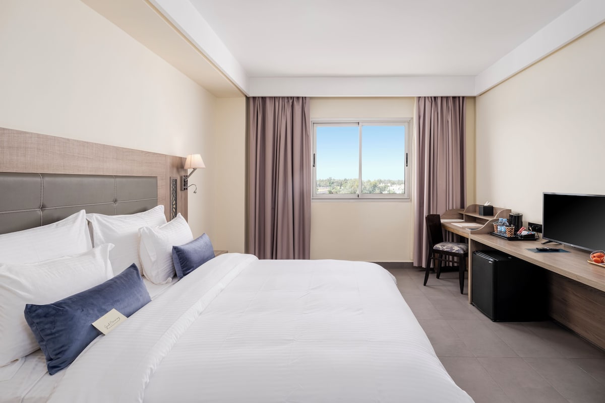Superior Double Room | Premium bedding, minibar, in-room safe, desk