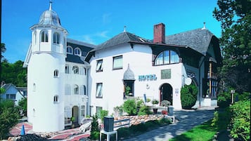 Overnatningsstedets facade