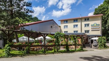 Entrée de l’hébergement