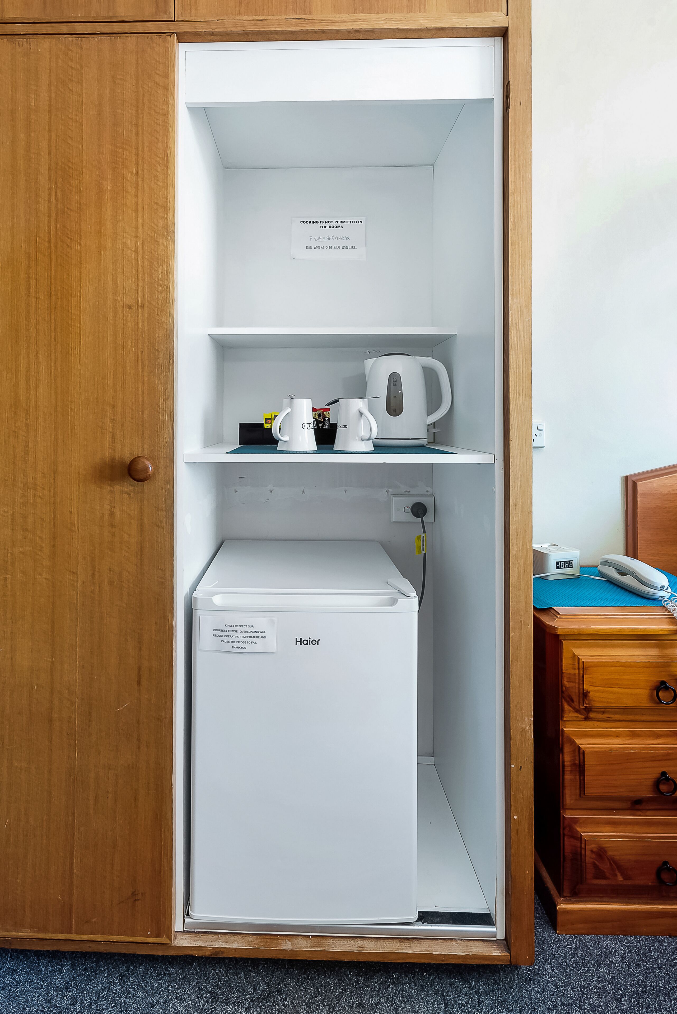 laptop workspace, iron/ironing board, free wifi, bed sheets