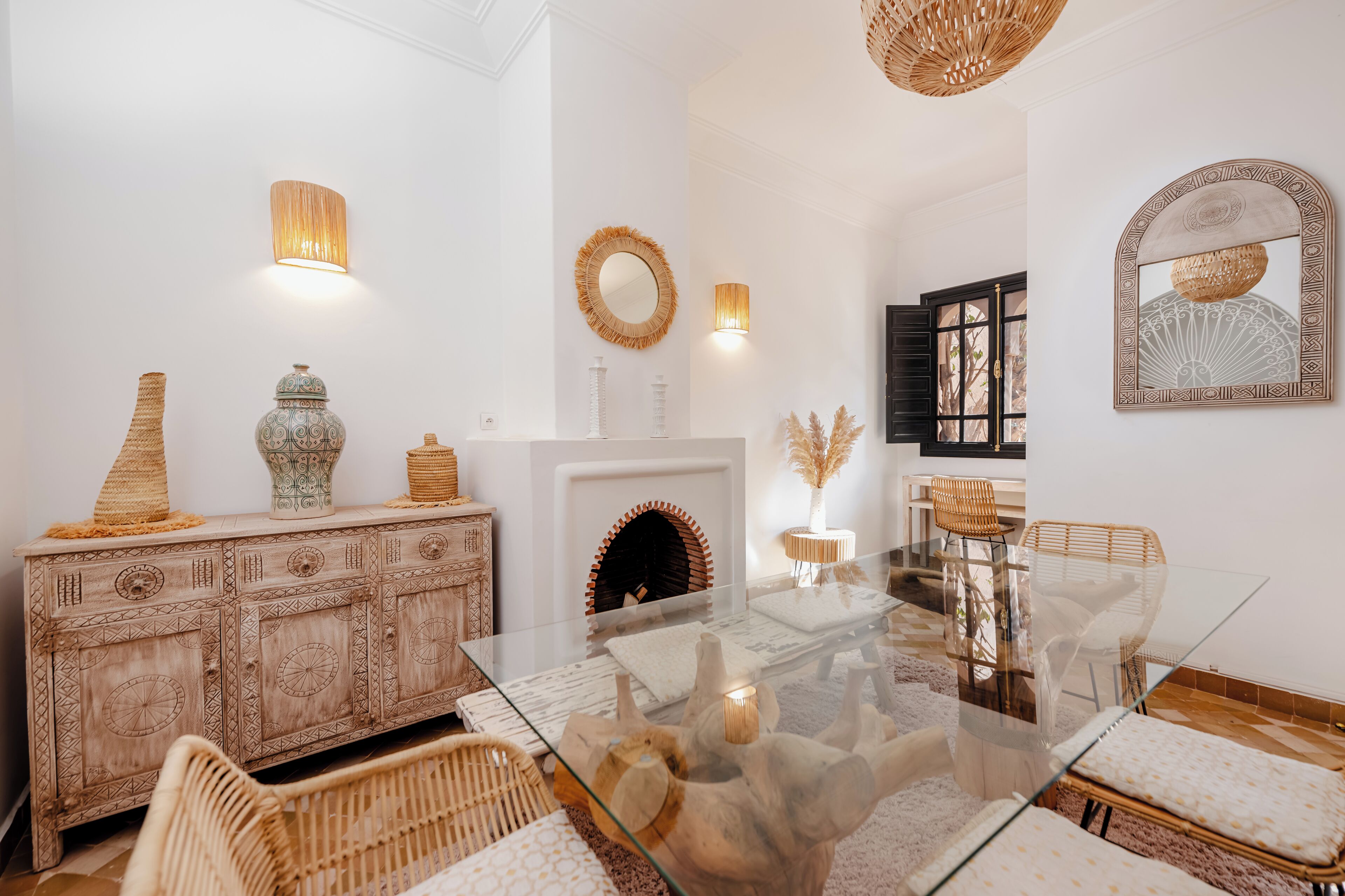 Villa, 3 Bedrooms | Living area | TV, printers