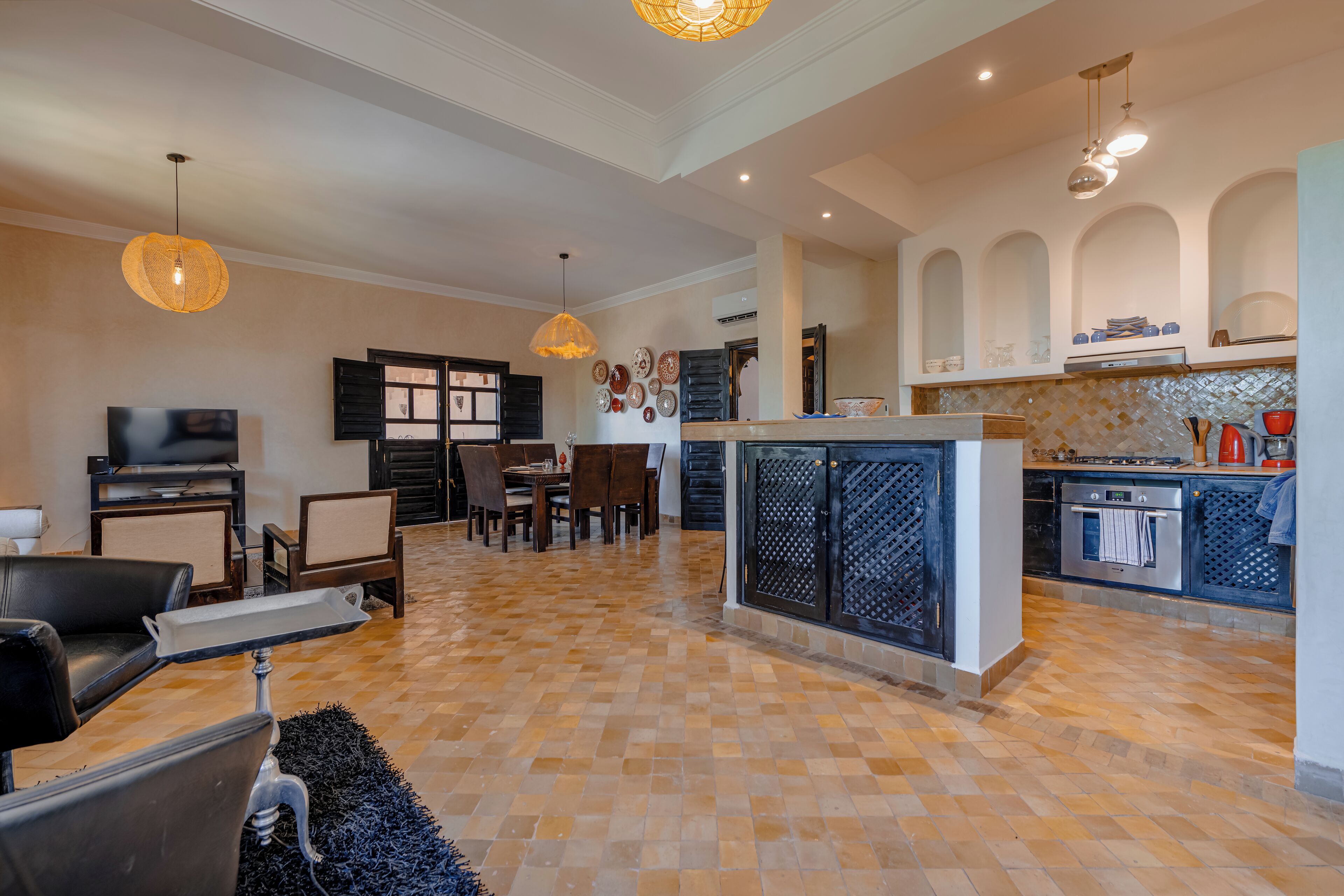 apartment, 2 bedrooms | living area | tv, printers