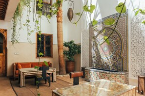 Living area - Riad Anya (Marrakech)