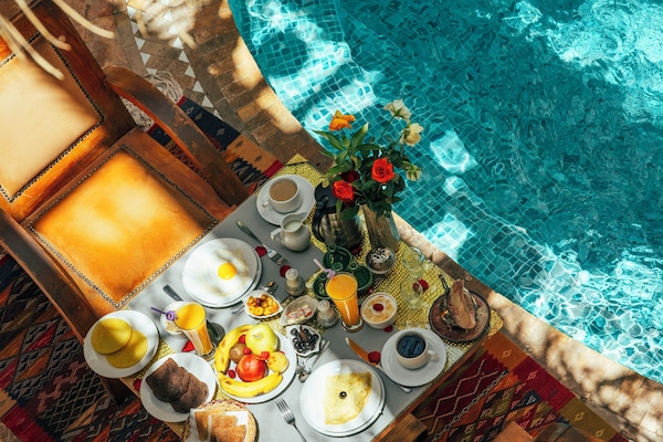 Se sirven desayunos y cenas, cocina marroquí