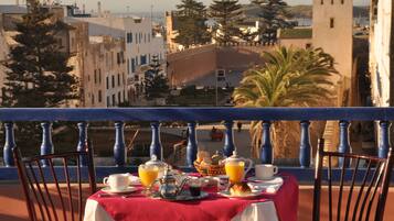 Breakfast served, Moroccan cuisine