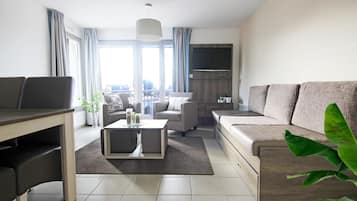Apartment, 2 Schlafzimmer | Ausblick vom Zimmer