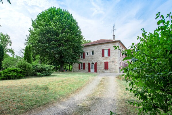 Fassade der Unterkunft