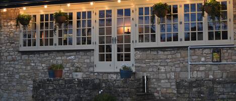 Fassade der Unterkunft