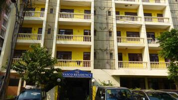 Fassade der Unterkunft