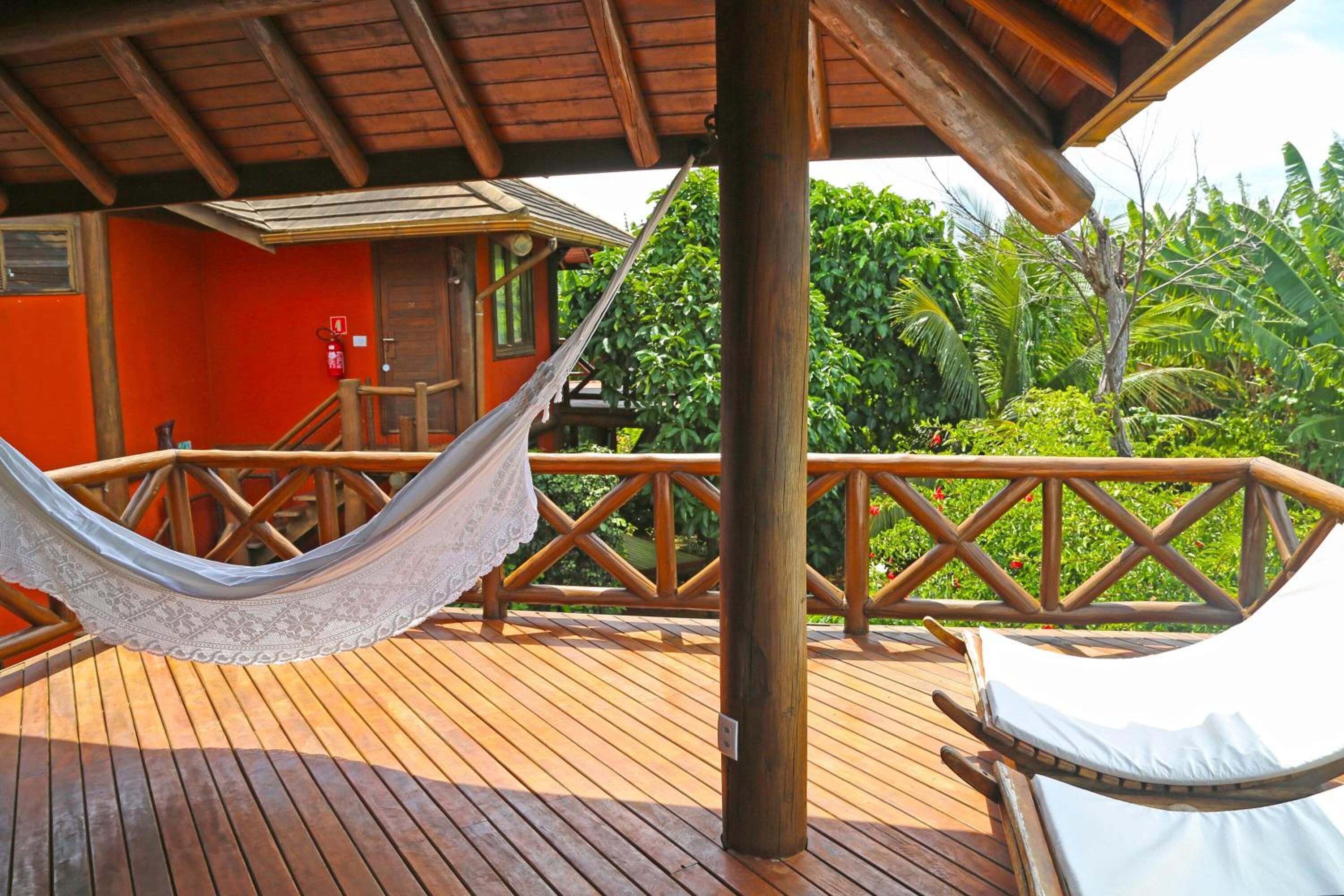 Bangalô luxo, 1 quarto | Sacada