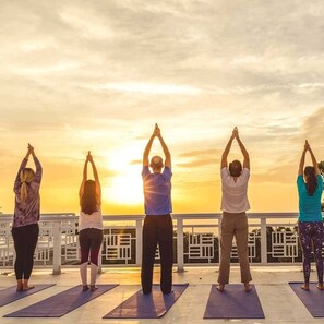 Front of property - evening/night