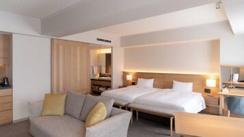 Authent Suite(for 2 person) Non Smoking (54 square meter) | Down comforters, desk, soundproofing, iron/ironing board