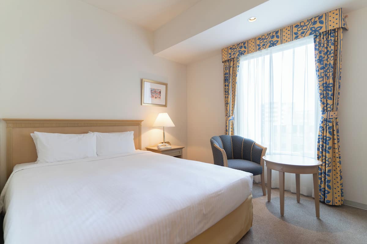 Double Room(for 2 person) Non Smoking(18 square meter) | 1 bedroom, down comforters, desk, soundproofing