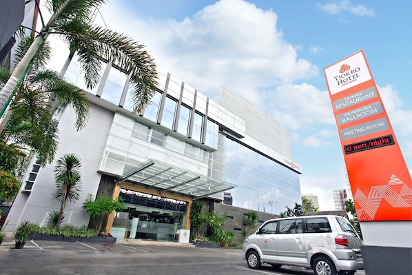 Fassade der Unterkunft