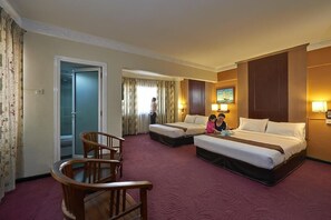 Family Quadruple Room, 1 Bedroom | In-room safe, individually furnished, desk, soundproofing - Palace Hotel (Kuala Lumpur)