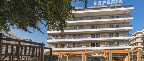 Overnatningsstedets facade