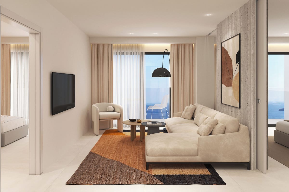 Suite panoramica, vista mare | Vista spiaggia/mare