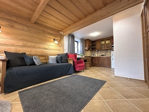 Apartment, Kamin (201408804) | Betten mit Memory-Foam-Matratzen, Zimmersafe, Verdunkelungsvorhänge