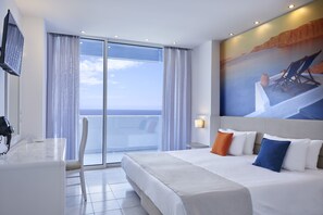 Apartment, Sea View | In-room safe, desk, blackout drapes, soundproofing - Epsilon Hotel Apartments (Rhodes)