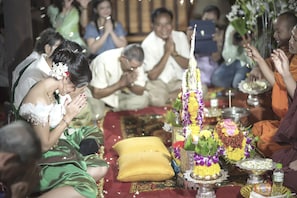 Indoor wedding