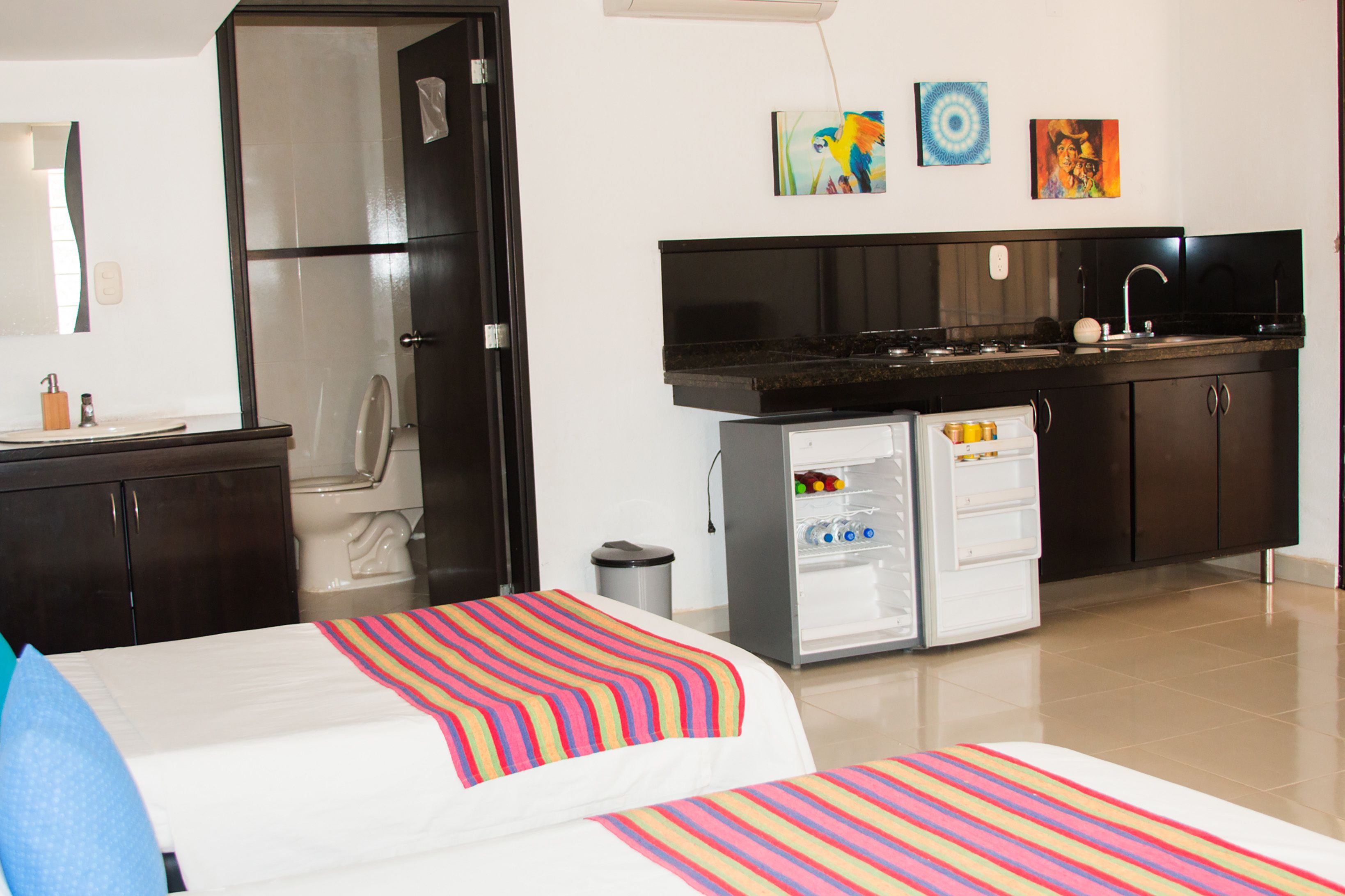 superior triple room, accessible, ground floor | in-room safe, desk, free cots/infant beds, rollaway beds