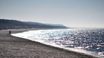 On the beach, beach towels, snorkeling, beach yoga