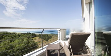 Classic Double Room (dunes and sea view) | Balcony