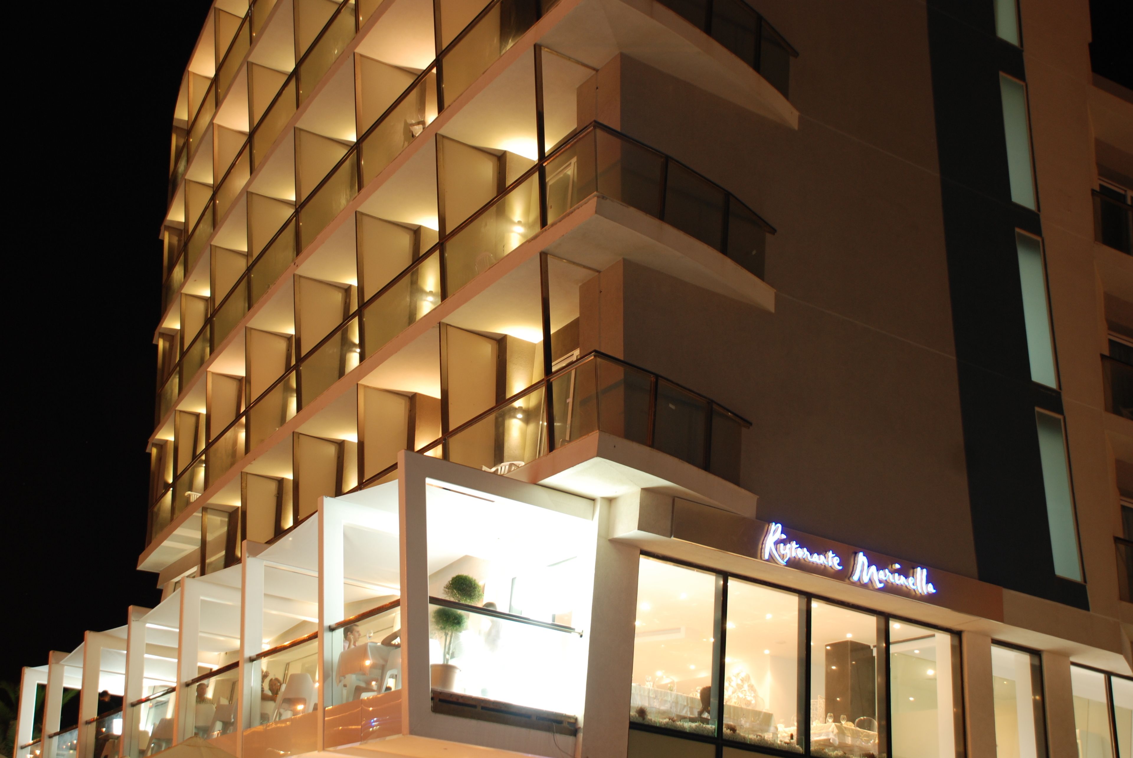 Voorkant van accommodatie