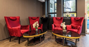 Sala de estar en el lobby