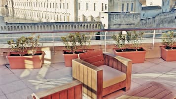 Terrasse sur le toit