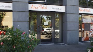 Façade de l’hébergement