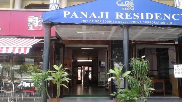 La entrada a Panaji Residency, una unidad de Goa Tourism Development Corporation Ltd.
