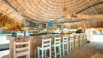 Poolside bar