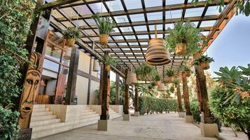 Entrada al alojamiento