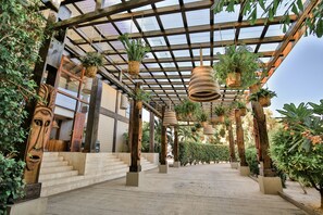 Entrada de la propiedad