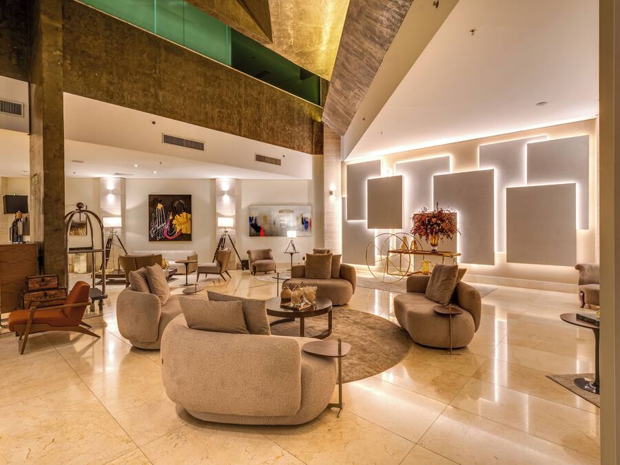 Lobby sitting area