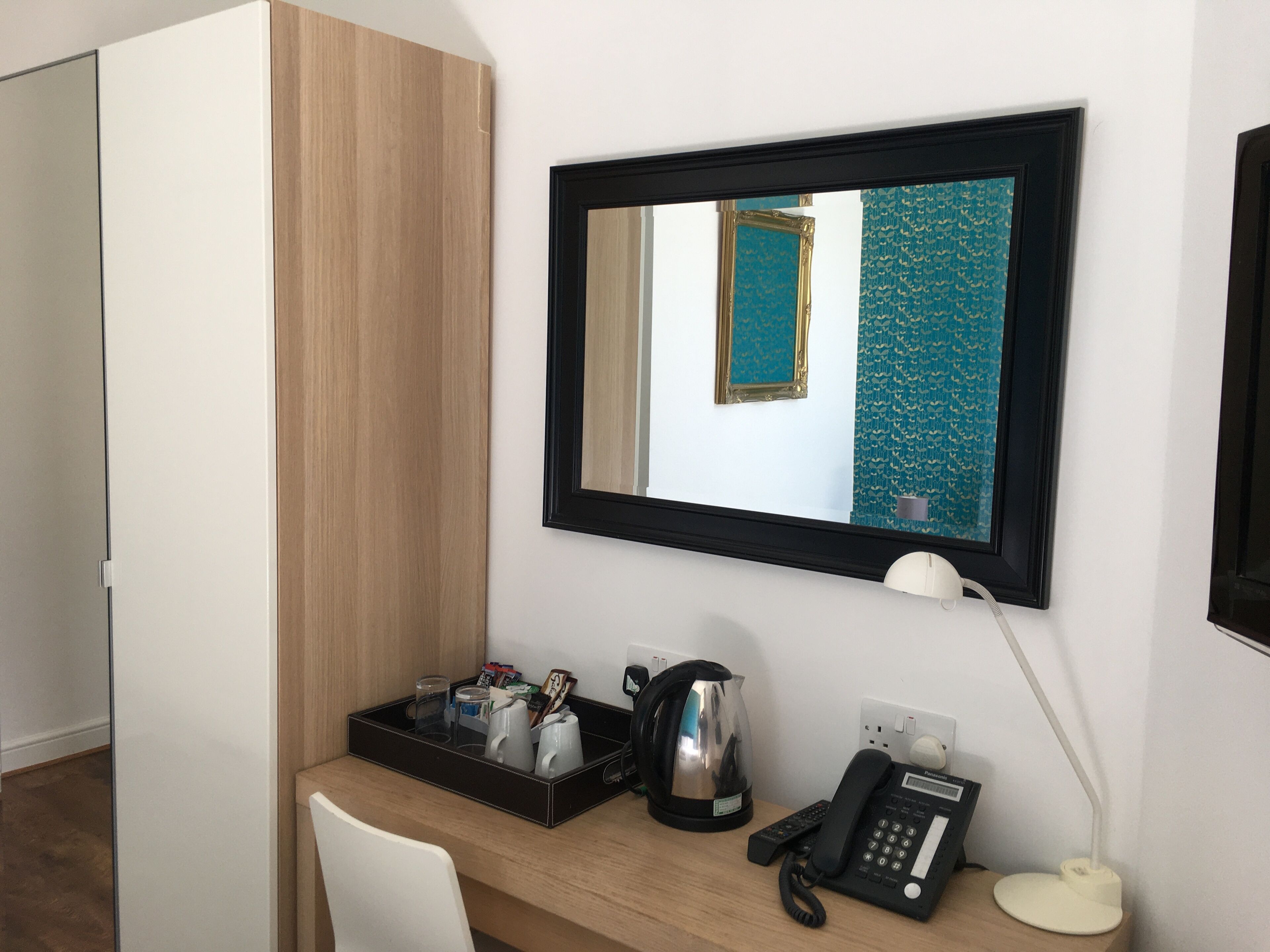 basic double room | hypo-allergenic bedding, desk, iron/ironing board, rollaway beds